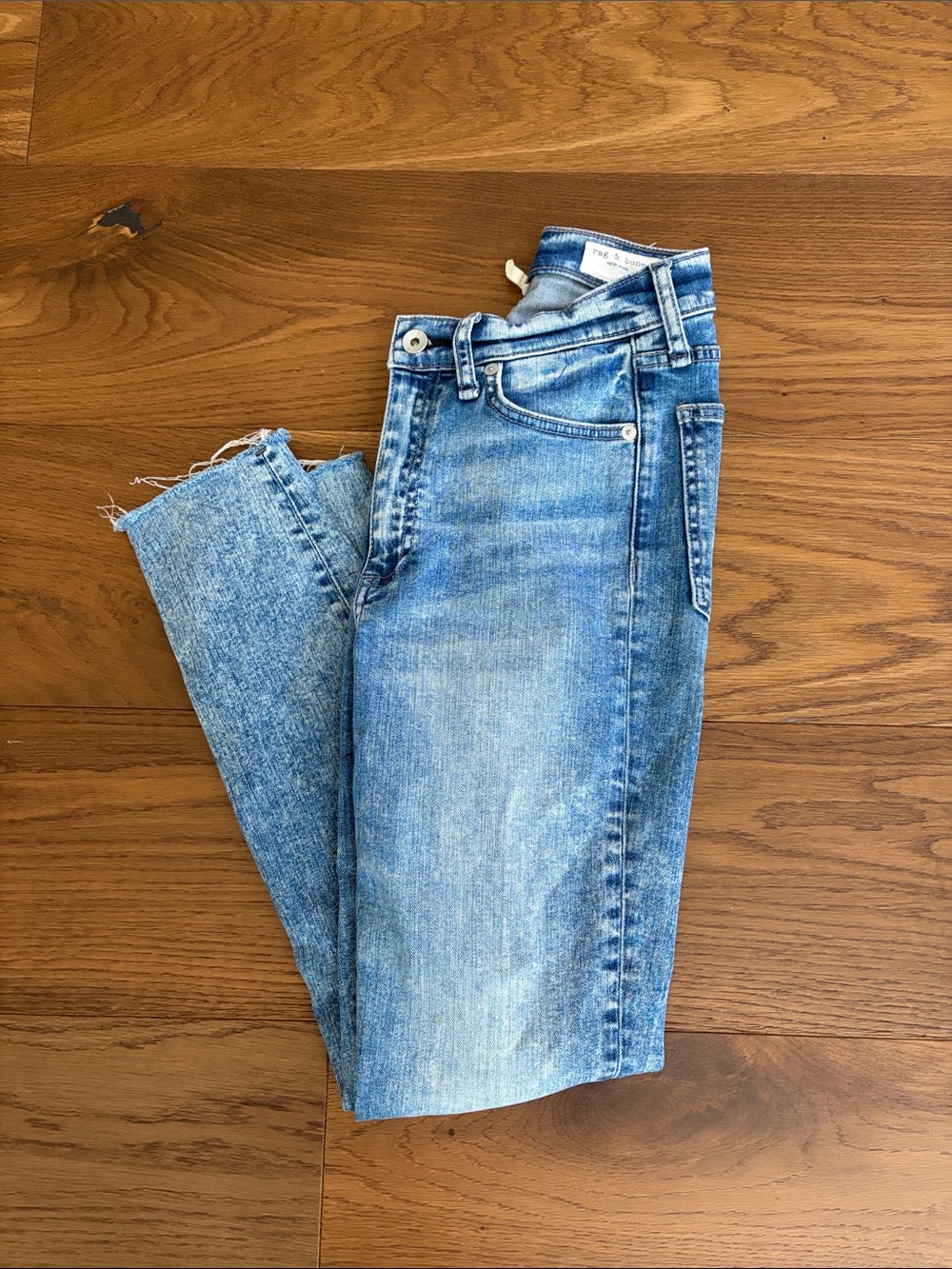 rag & bone Light Blue Skinny Jeans